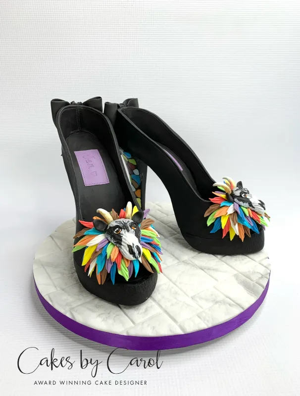 shoes-cake